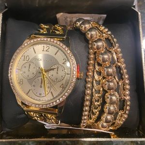 Kendall and Kylie 40mm Gold Watch